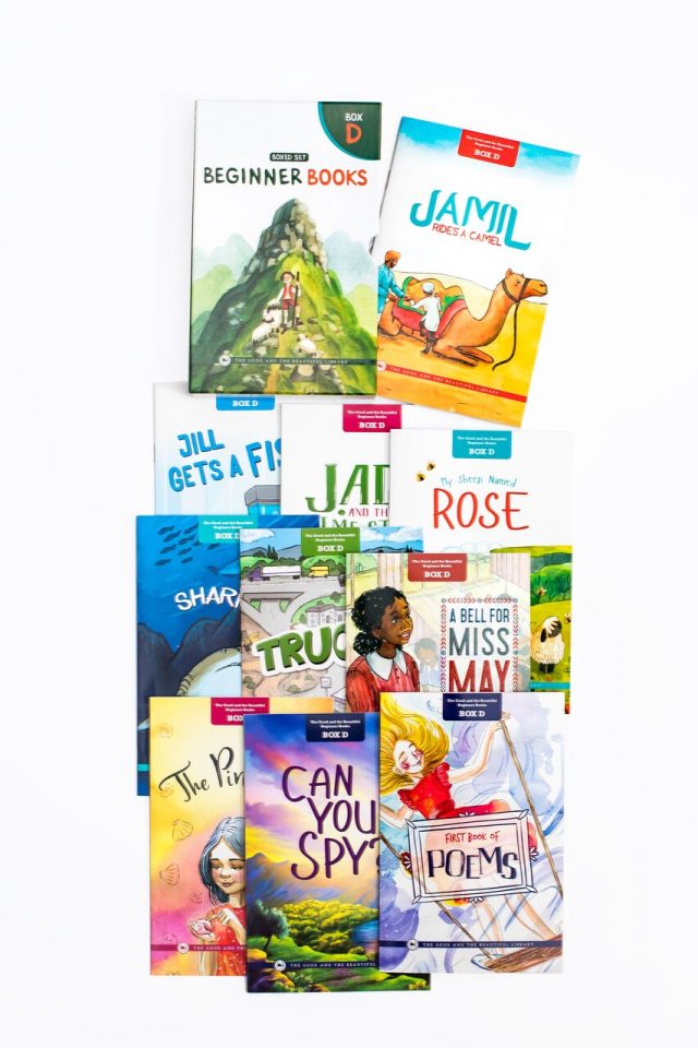 Beginner Books D- Set of 10 books to read for beginners with phonograms and short words. Includes short stories and beautiful illustrations.
